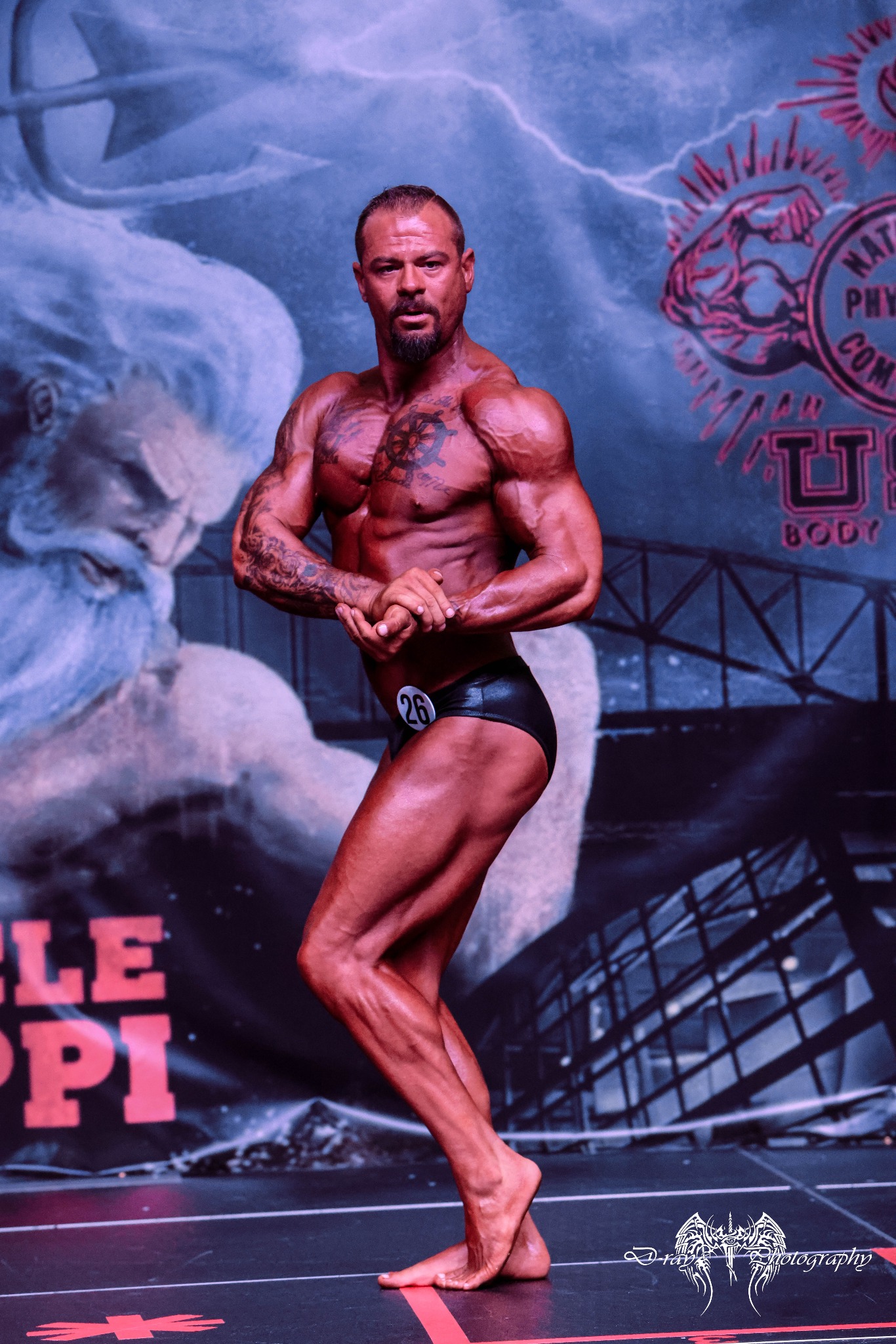 2025 NPC Mighty Muscle stage photo