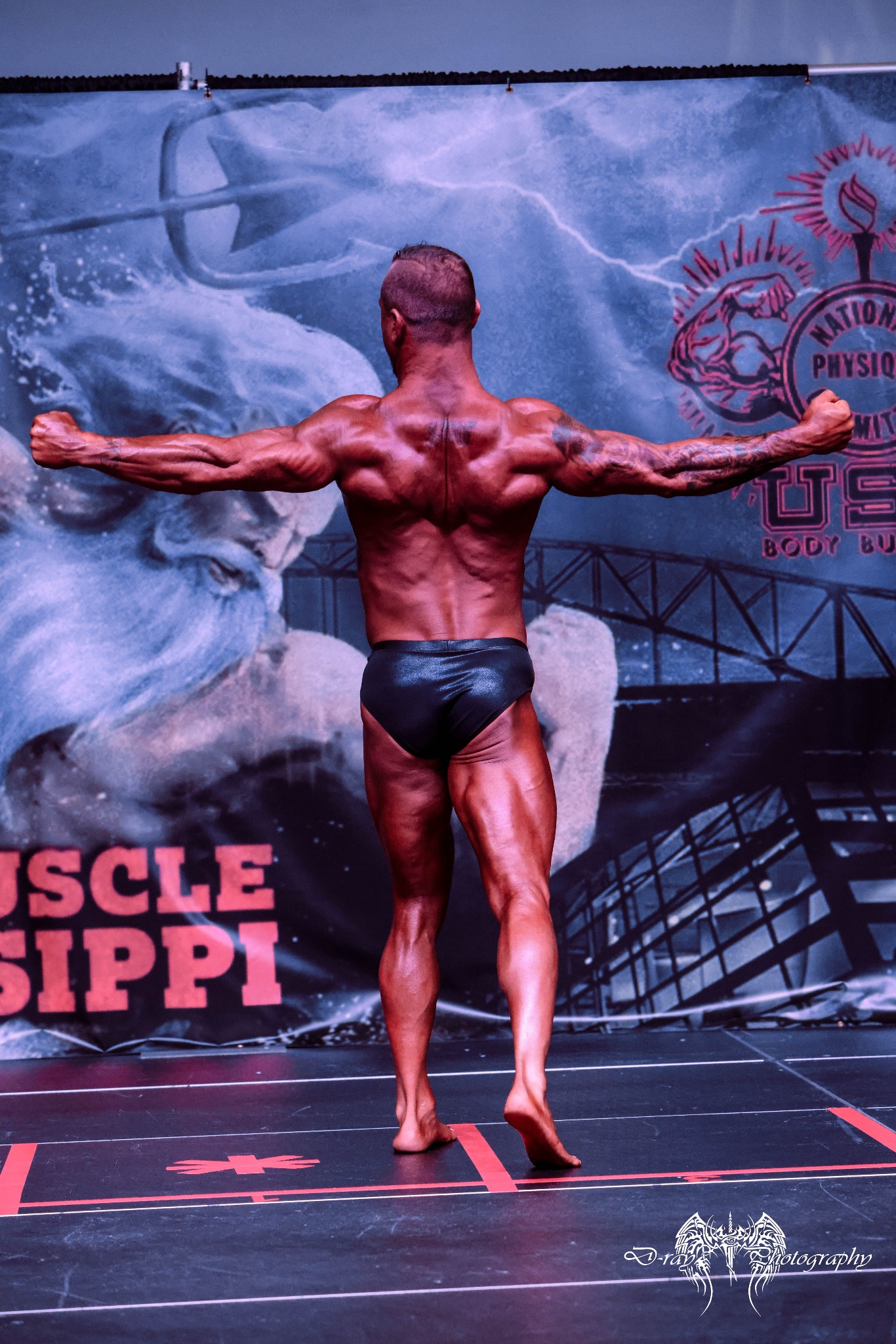 2025 NPC Mighty Muscle stage photo