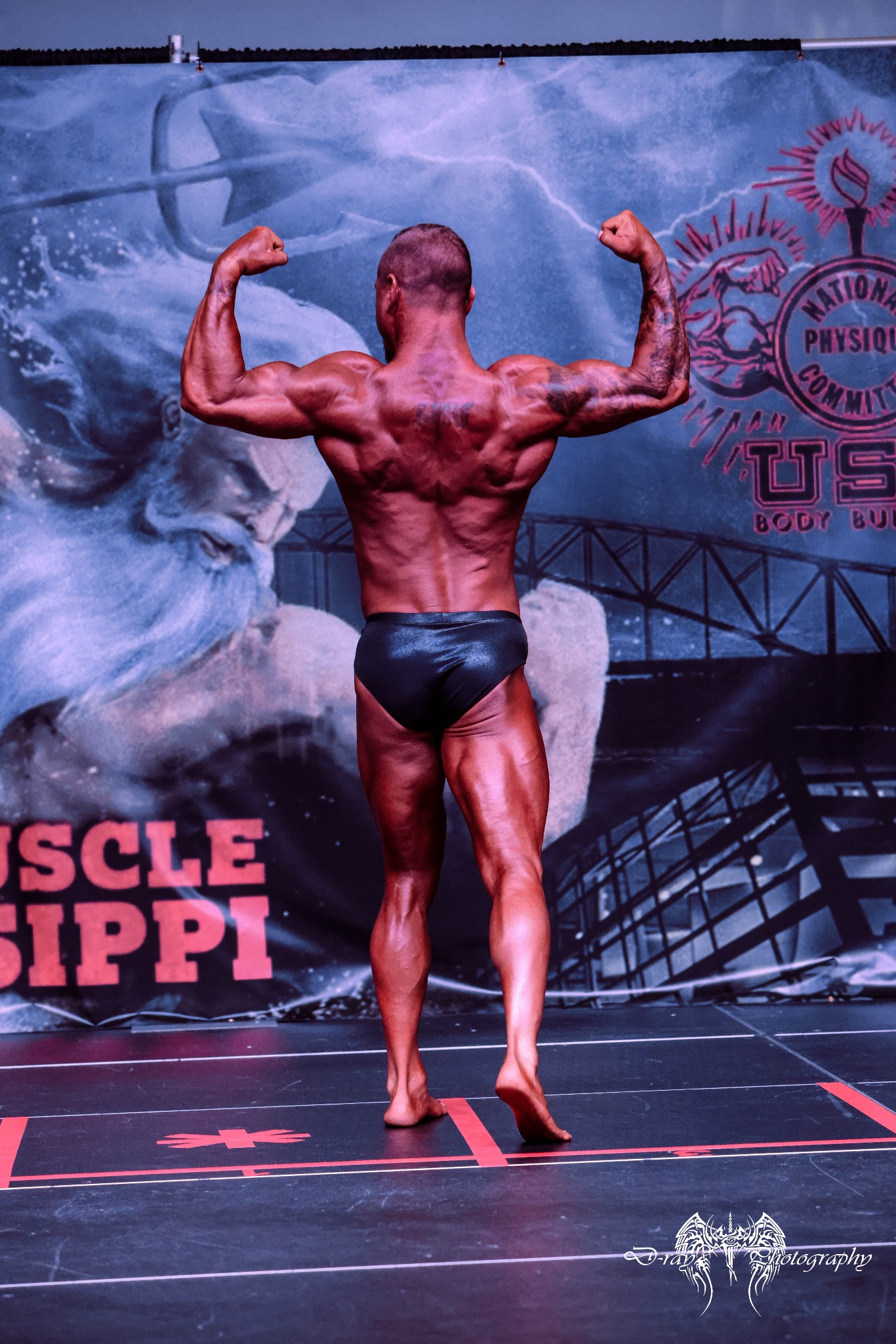 2025 NPC Mighty Muscle stage photo